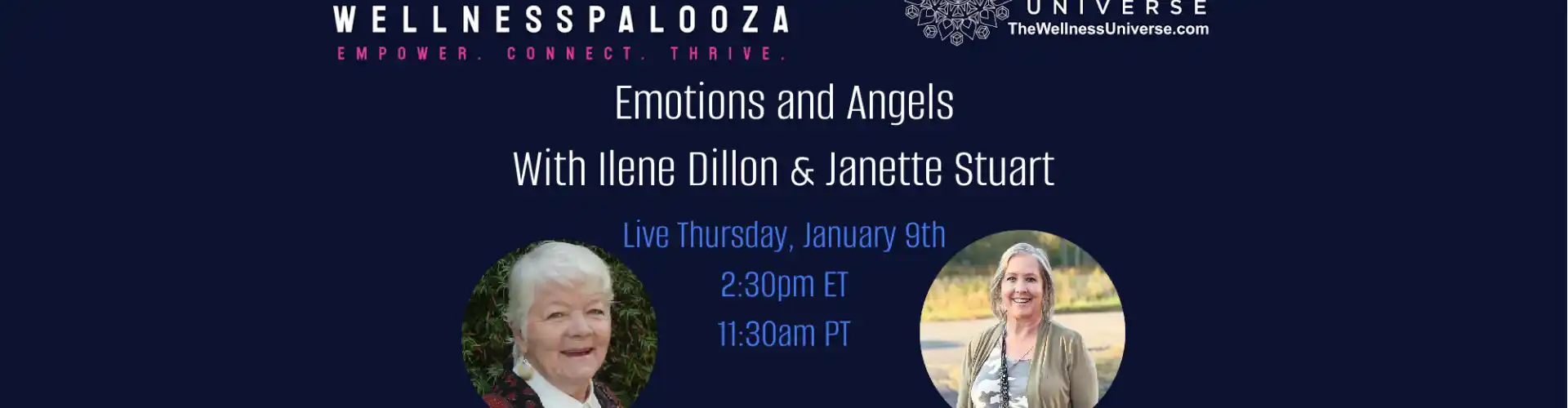 Wellnesspalooza 2025 Ilene Dillon & Janette Stuart와 함께하는 감정과 천사